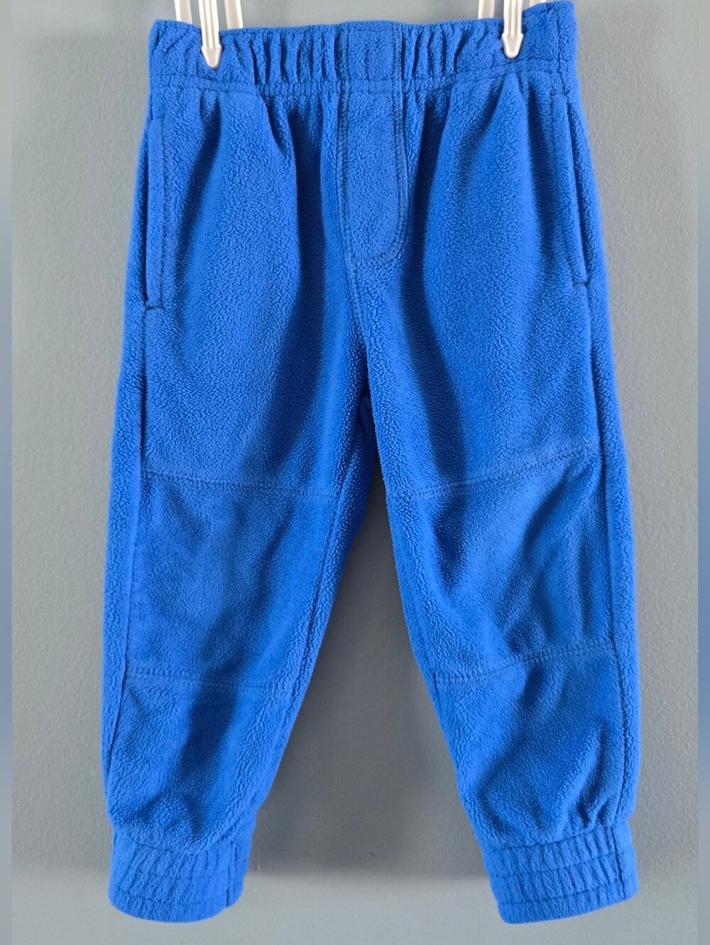 Vintage Toughskins Royal Blue Fleece Joggers for Toddler 18m
